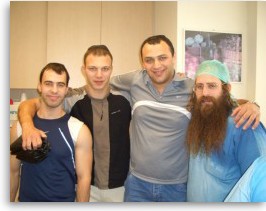 Rabbi Kramer with Adults